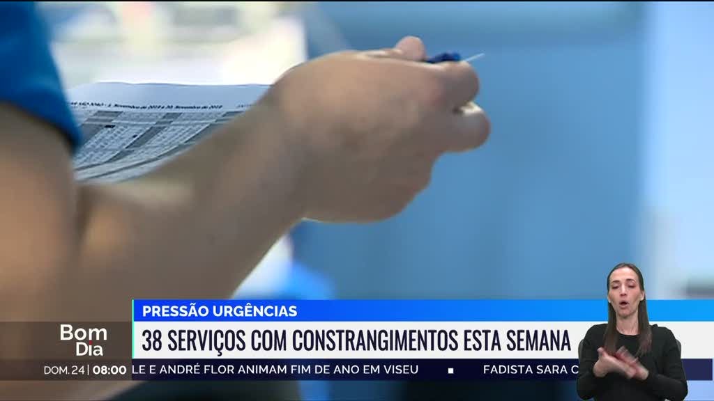 Vão aumentar os constrangimentos nas urgências hospitalares