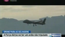 Imagem de Drone sediado no Porto Santo para ações de vigilância