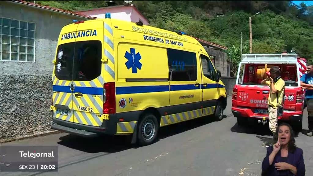 Derrocada leva a morte. Desprendimento de pedras em levada na Madeira