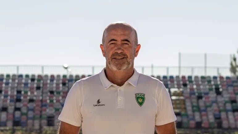 Leonel Pontes de sada do Sporting da Covilh