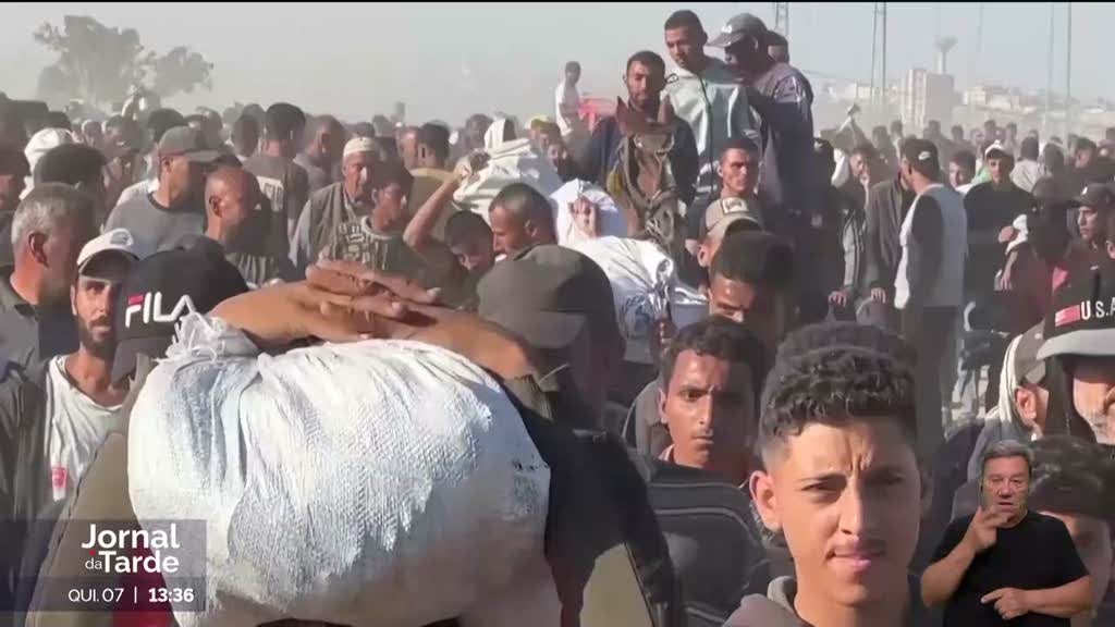 Nomes de crianças mortas em Gaza lidos durante todo o dia em Lisboa