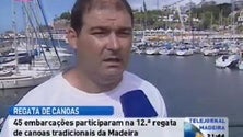 Imagem de Regata de canoas anima baía do Funchal