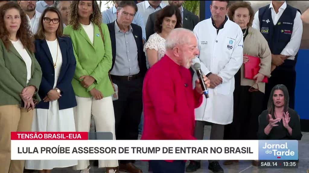 Imagem de Guerra de vistos entre Lula da Silva e Donald Trump