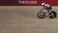 Imagem de Maria Martins sétima classificada no omnium de ciclismo de pista