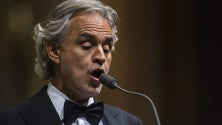 Andrea Bocelli hoje em Fátima