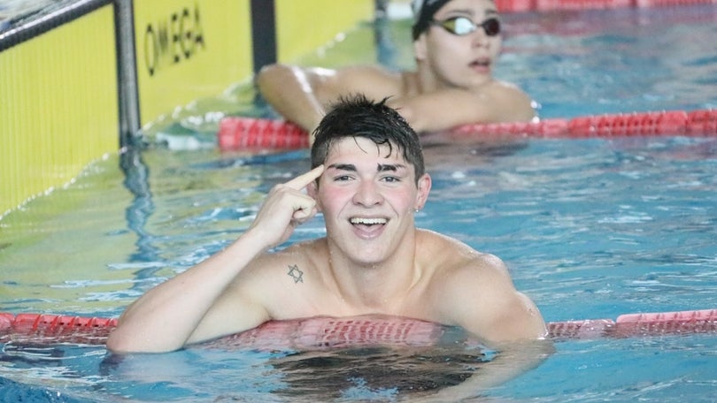 Diogo Ribeiro bate recorde nacional absoluto dos 100 metros mariposa