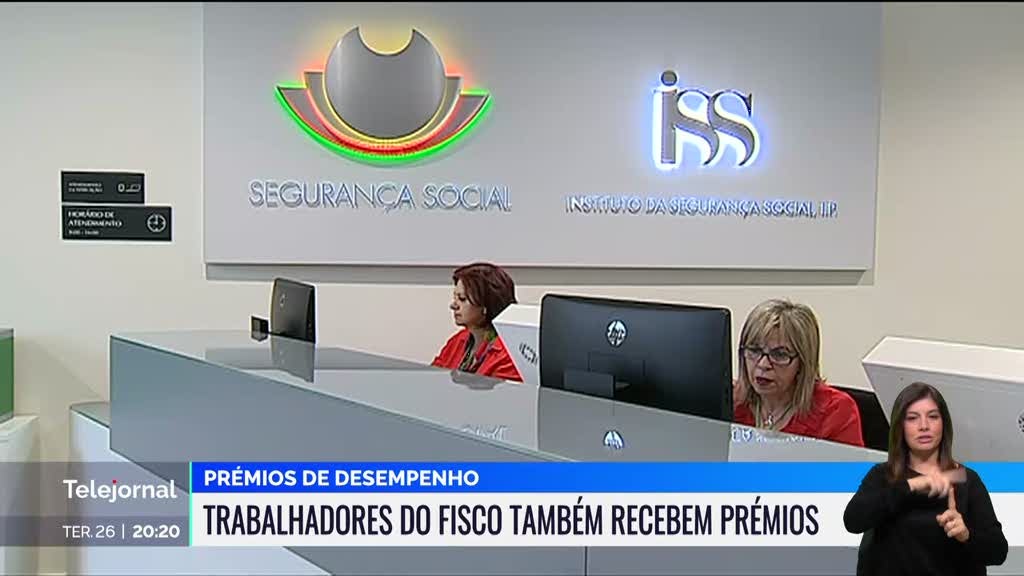 Trabalhadores da SS e do Fisco vão receber prémio de desempenho