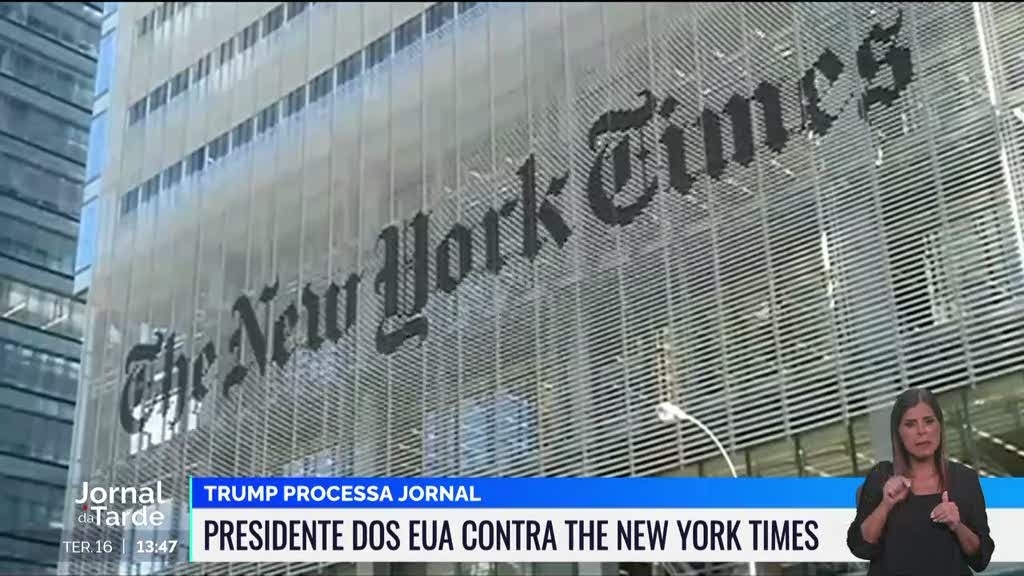 Donald Trump vai processar o The New York Times