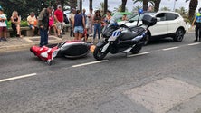 Imagem de Acidente provoca um ferido no Porto Santo