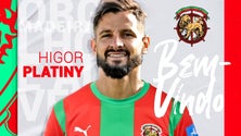 Imagem de Platiny é reforço do Marítimo