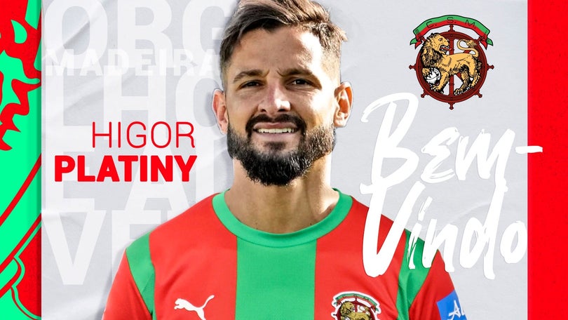 Imagem de Platiny é reforço do Marítimo