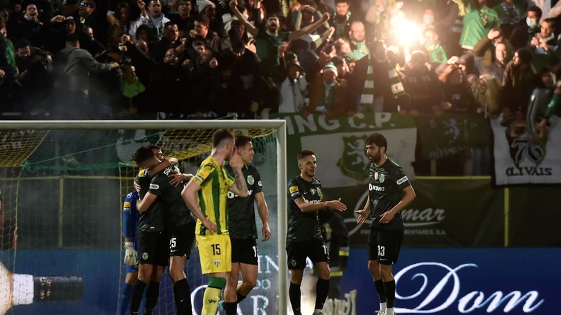 Sporting categórico vence em Tondela