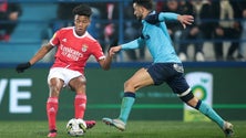 Imagem de Benfica em dificuldades frente ao modesto Vizela