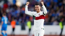 Imagem de Cristiano Ronaldo assinala vinte anos de seleção (vídeo)