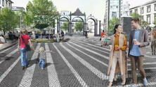Imagem de Requalificação da Praça Gonçalo Velho Cabral só depois das autárquicas (Vídeo)