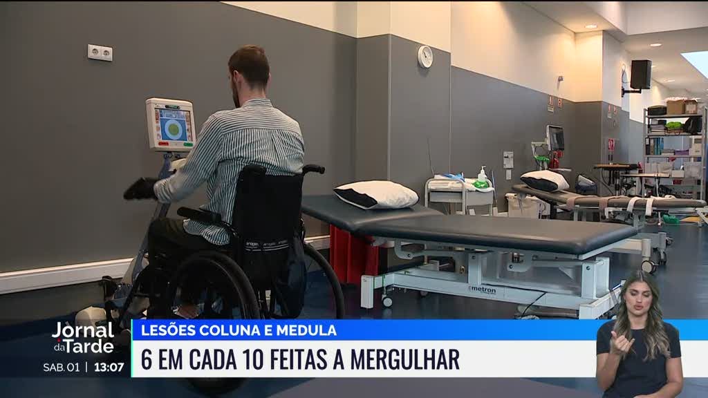 Acidentes de mergulho, uma das principais causas de lesões na coluna e medula