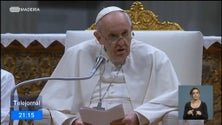 Imagem de Papa Francisco apela à paz numa Ucrânia martirizada (vídeo)
