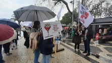 Imagem de Professores em protesto (áudio)