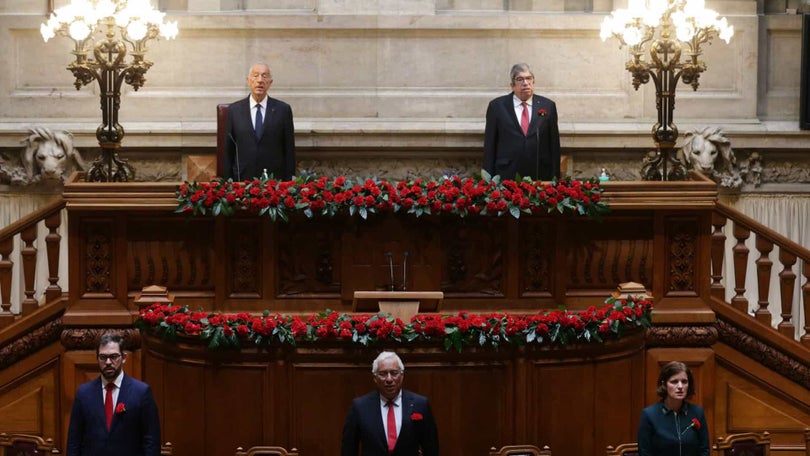 Imagem de Parlamento assinala 25 de Abril com restrições