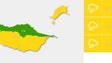 Imagem de Zonas montanhosas da Madeira sob aviso amarelo devido a vento