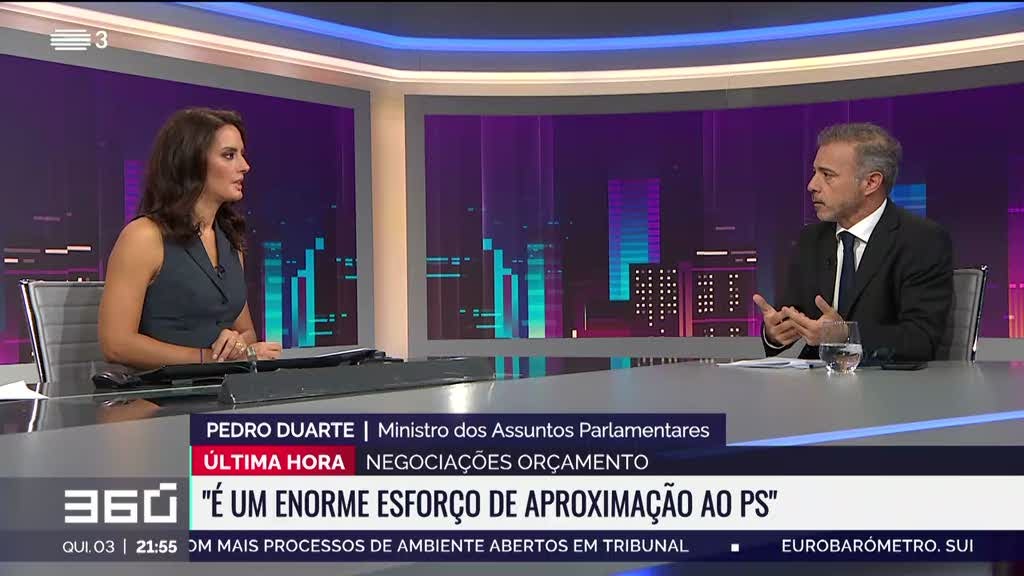 "Acredito verdadeiramente que esta contraproposta é irrecusável", afirma o Ministro dos Assuntos Parlamentares