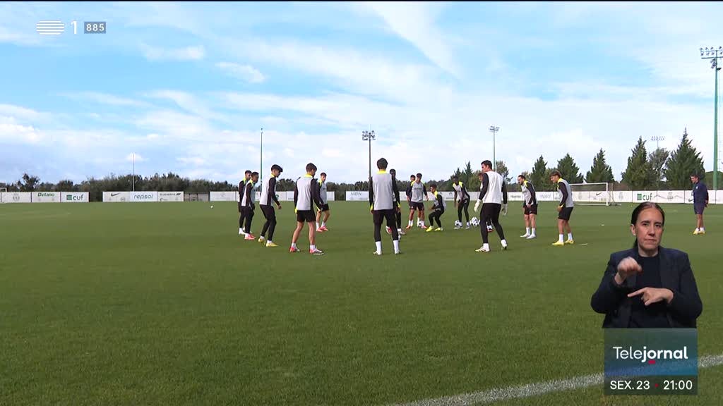 Imagem de Sporting defronta este sábado o Arouca com regressado Hjulmand