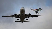 Imagem de Aviação reportou 37 incidentes com ‘drones’ em 2017, mais do dobro face a 2016