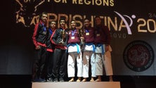 A equipa de Kata Juniores garantiu o  2° Lugar no campeonato da Europa de Karaté de regiões no Kosovo.