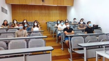 Imagem de 19 alunos no terceiro ano de medicina na UMa (áudio)