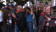 Imagem de Romeiros estreiam hino (Vídeo)