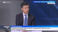 «Madeira 20-30» tem cerca de 156 milhões para empresas madeirenses (vídeo)