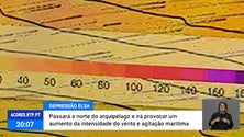 Depressão Elsa chega aos Açores [Vídeo]