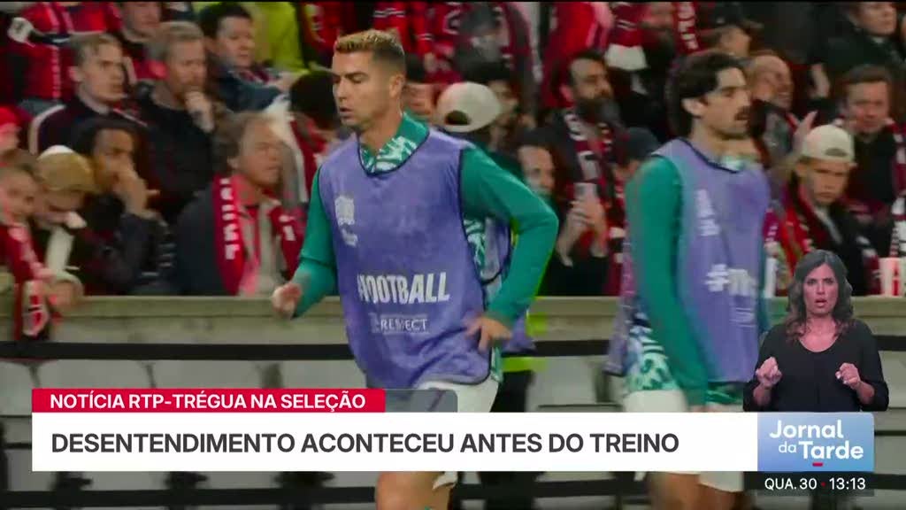 Noite de tréguas na Seleção Portuguesa