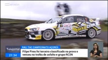 Imagem de Filipe Pires foi 3.º à geral no rali TAC, do campeonato açoriano (vídeo)