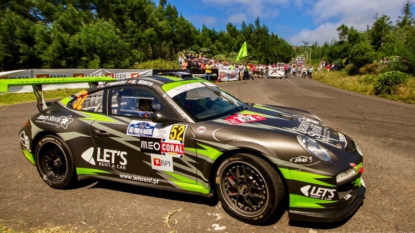 Imagem de Luís Pimentel no Campeonato da Madeira de Ralis
