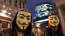 Imagem de Grupo de «hackers» Anonymous reivindica ataque a televisões russas