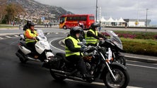 Imagem de Motociclistas em protesto contra inspeções obrigatórias