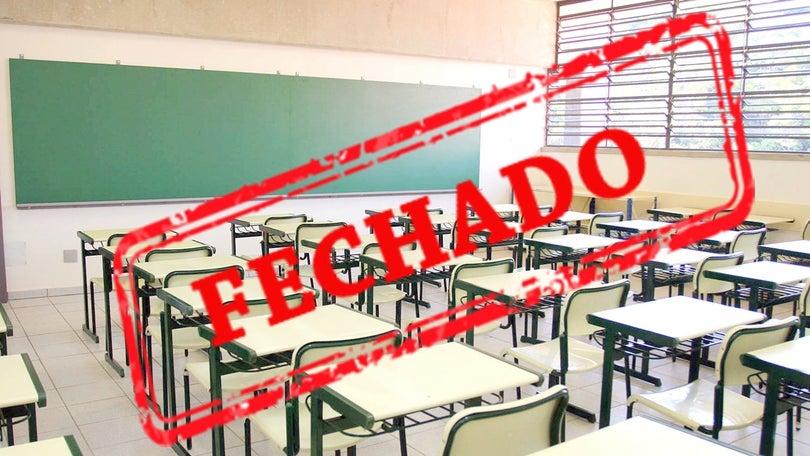 Escolas fechadas