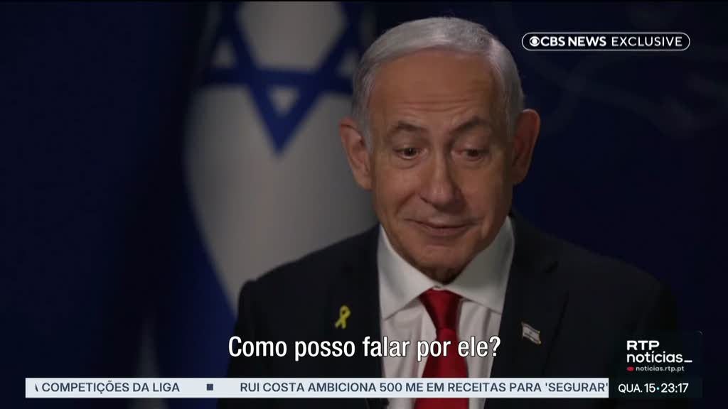 Benjamin Netanyahu insiste no desarmamento do Hamas