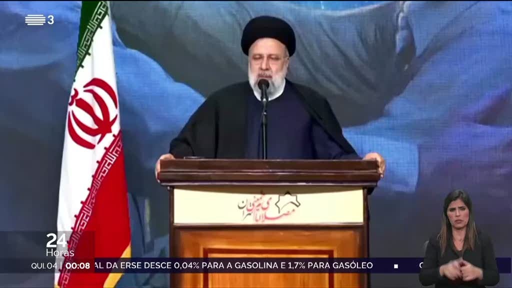 Presidente do Irão acusa diretamente Israel por atentado