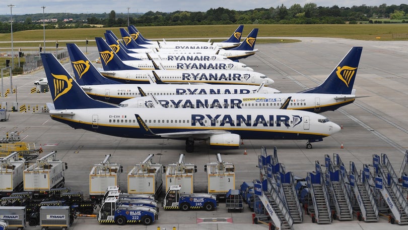 Ryanair transportou 9,3 milhões de passageiros em julho