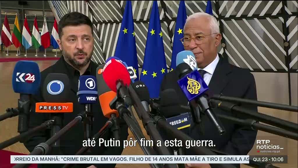 Sanções à Rússia. Zelensky lança apelo global para adesão de mais países