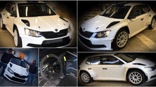 Imagem de Skoda Fabia R5 de Pedro Paixão a caminho da Madeira