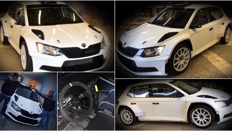 Imagem de Skoda Fabia R5 de Pedro Paixão a caminho da Madeira