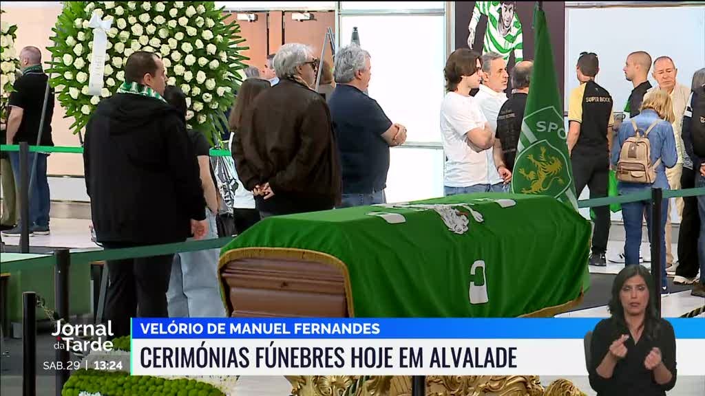 Sportinguistas despedem-se de Manuel Fernandes em Alvalade