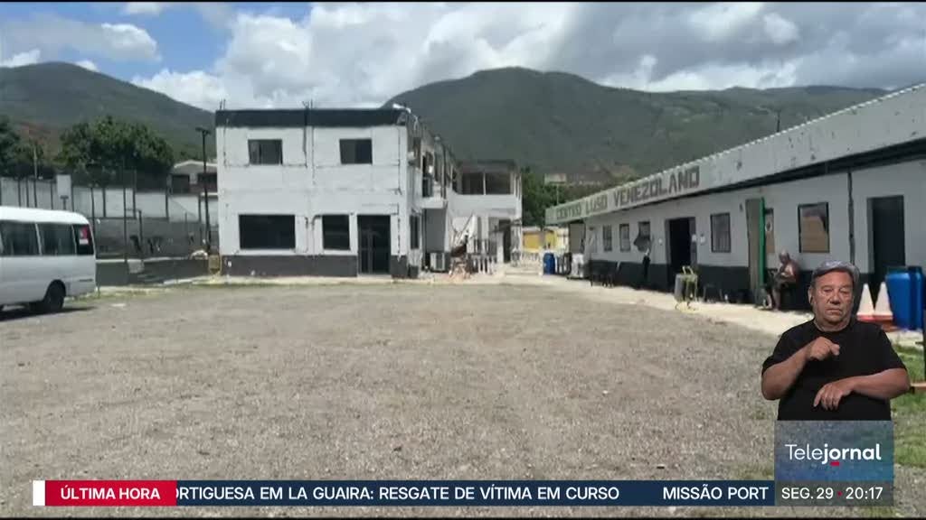 Imagem de Sismo La Guaira. Centro português completamente destruído