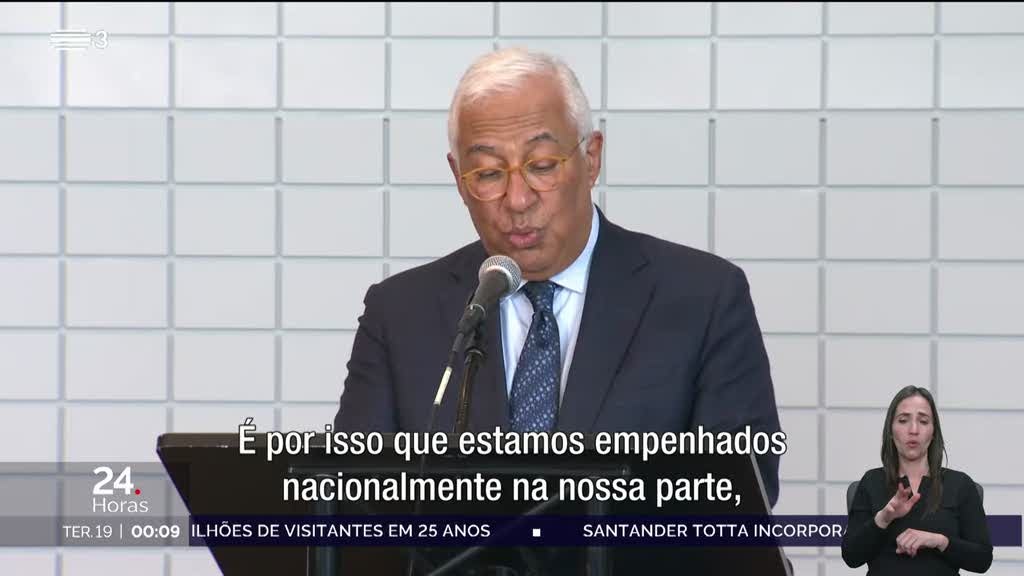 António Costa reiterou na ONU compromisso com defesa dos oceanos