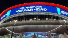 Imagem de Portugal derrotado no jogo inaugural (vídeo)