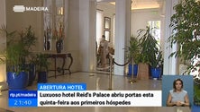 Imagem de Covid-19: Hotel Reid`s Palace reabriu esta quinta-feira (Vídeo)