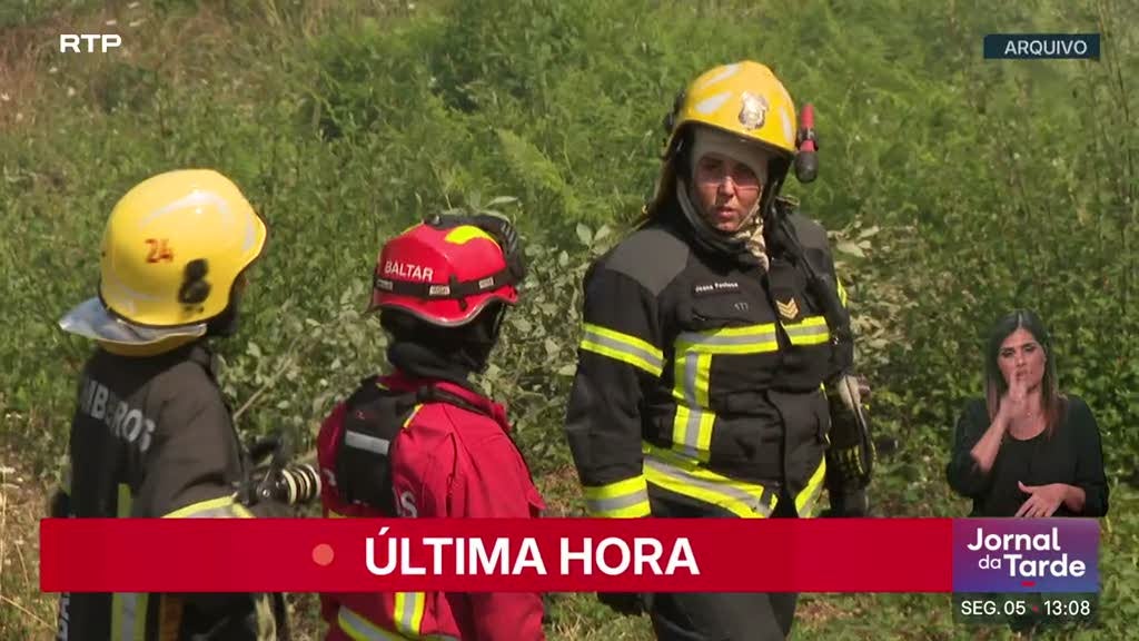 Bombeiro morre durante formação em Paredes